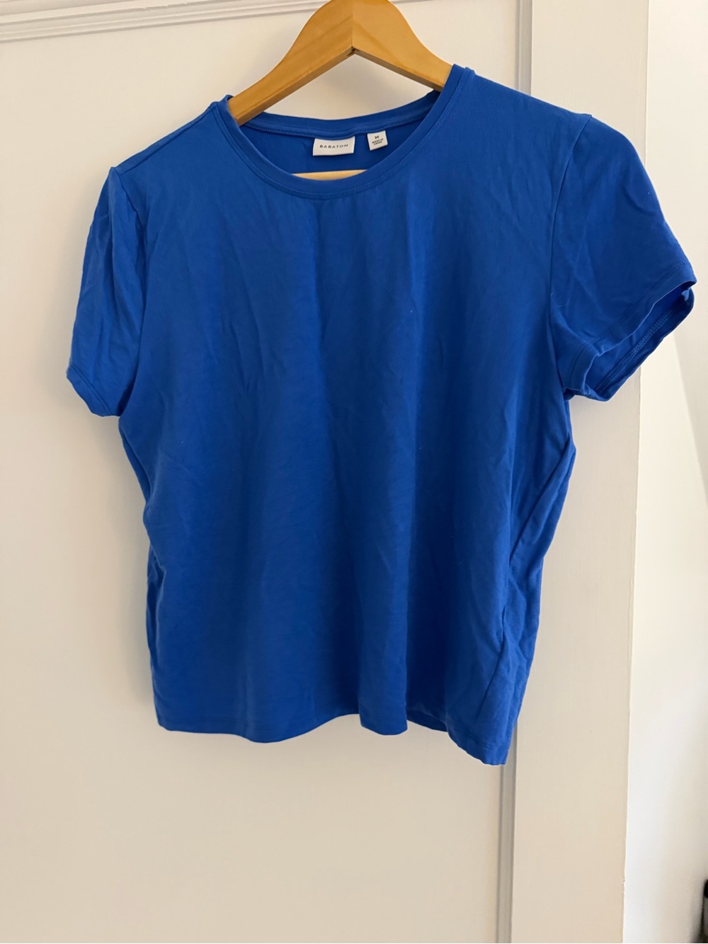 Aritzia Classic Crewneck Tee - Cobalt